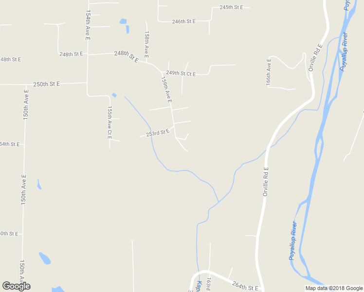 map of restaurants, bars, coffee shops, grocery stores, and more near 25510 159th Avenue East in Graham