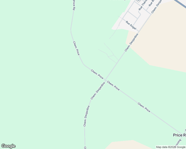 map of restaurants, bars, coffee shops, grocery stores, and more near 145 Chemin Desjardins in Drummond