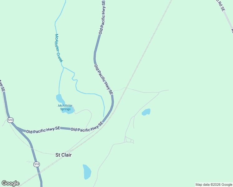 map of restaurants, bars, coffee shops, grocery stores, and more near 10521 Thomsen Road Southeast in Olympia