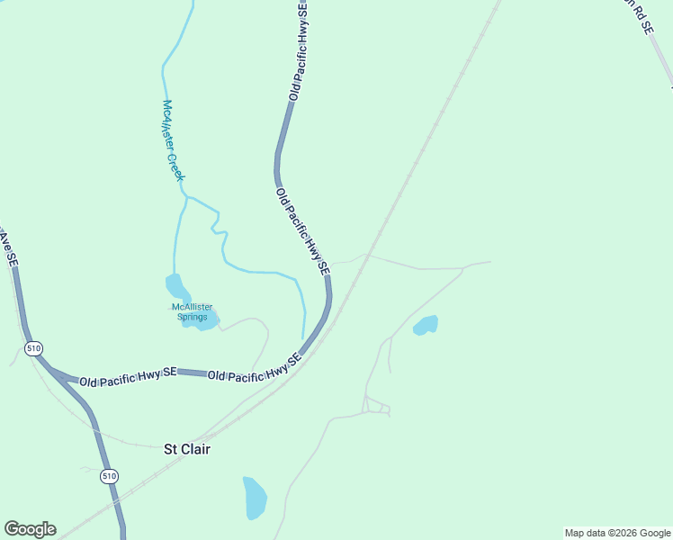 map of restaurants, bars, coffee shops, grocery stores, and more near 10521 Thomsen Road Southeast in Olympia