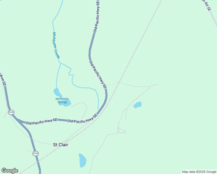 map of restaurants, bars, coffee shops, grocery stores, and more near 10521 Thomsen Road Southeast in Olympia