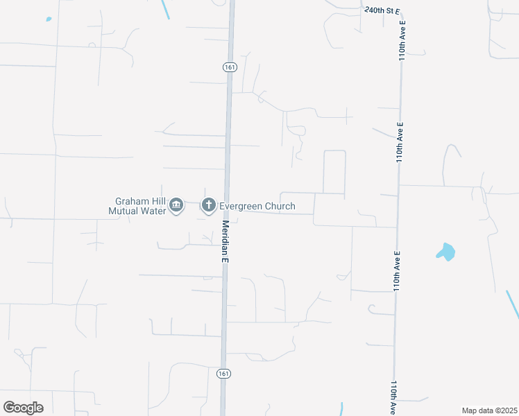 map of restaurants, bars, coffee shops, grocery stores, and more near 10311 249th Street Court East in Graham