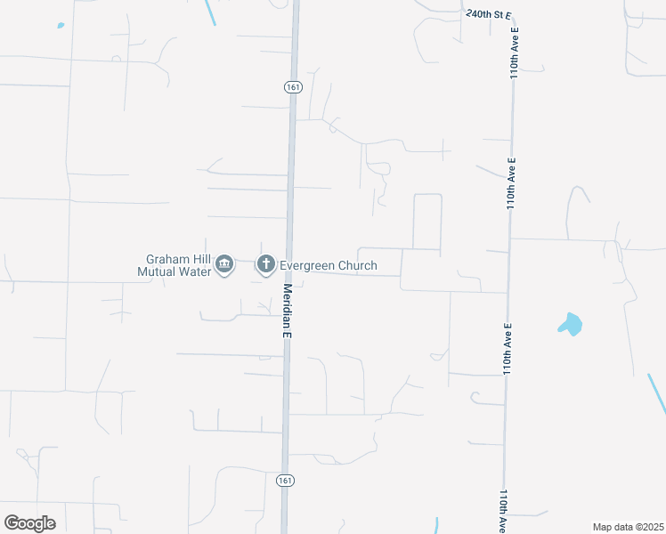 map of restaurants, bars, coffee shops, grocery stores, and more near 10311 249th Street Court East in Graham