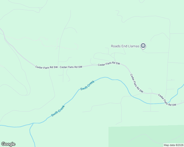 map of restaurants, bars, coffee shops, grocery stores, and more near 7035 Cedar Flats Road Southwest in Olympia