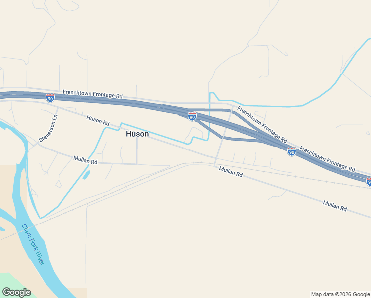 map of restaurants, bars, coffee shops, grocery stores, and more near 23502 Huson Road in Huson