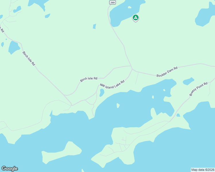 map of restaurants, bars, coffee shops, grocery stores, and more near 4800-4888 Northwest Island Lake Road in Duluth