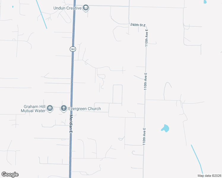 map of restaurants, bars, coffee shops, grocery stores, and more near 24714 106th Avenue Court East in Graham