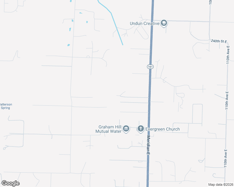 map of restaurants, bars, coffee shops, grocery stores, and more near 9901 246th Street East in Graham