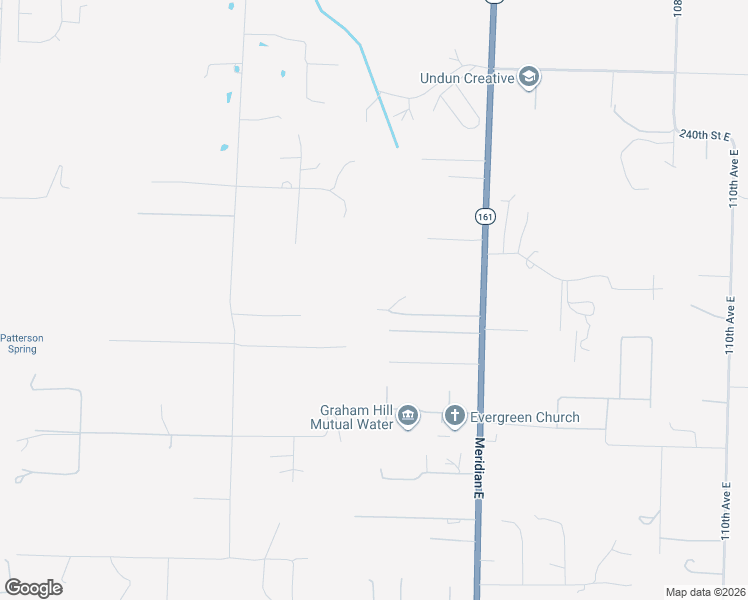 map of restaurants, bars, coffee shops, grocery stores, and more near 9901 246th Street East in Graham