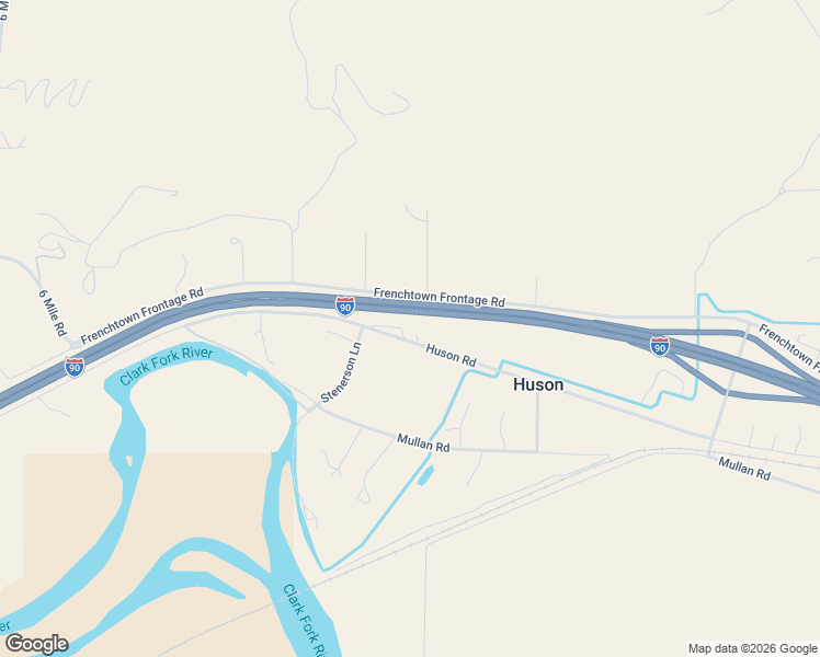 map of restaurants, bars, coffee shops, grocery stores, and more near Interstate 90 in Huson