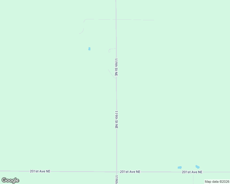 map of restaurants, bars, coffee shops, grocery stores, and more near 20800 119th Street Northeast in Baldwin