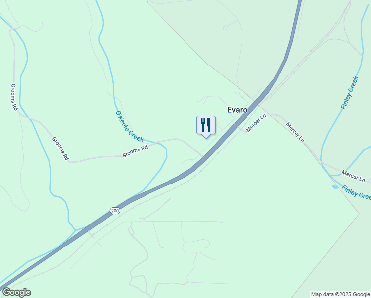 map of restaurants, bars, coffee shops, grocery stores, and more near 6753 Grooms Road in Missoula