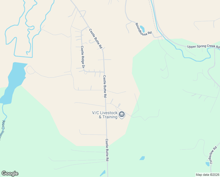 map of restaurants, bars, coffee shops, grocery stores, and more near 1386 Castle Butte Road in Lewistown