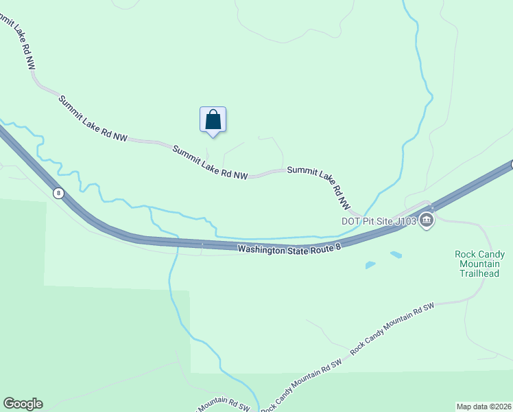 map of restaurants, bars, coffee shops, grocery stores, and more near 10547 Summit Lake Road Northwest in Olympia
