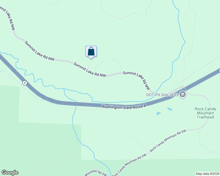 map of restaurants, bars, coffee shops, grocery stores, and more near 10547 Summit Lake Road Northwest in Olympia