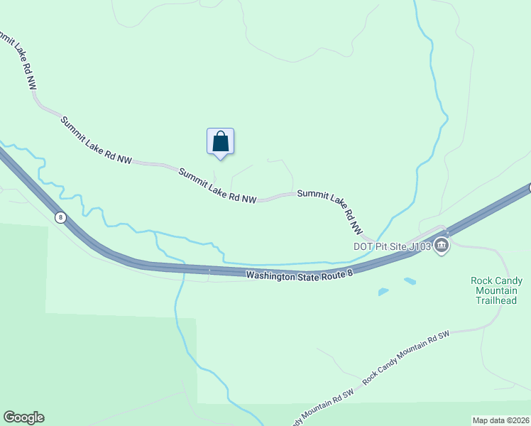 map of restaurants, bars, coffee shops, grocery stores, and more near 10547 Summit Lake Road Northwest in Olympia