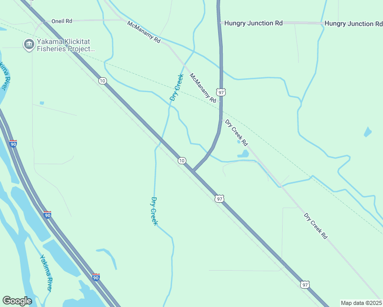 map of restaurants, bars, coffee shops, grocery stores, and more near 4041 U.S. 97 in Ellensburg