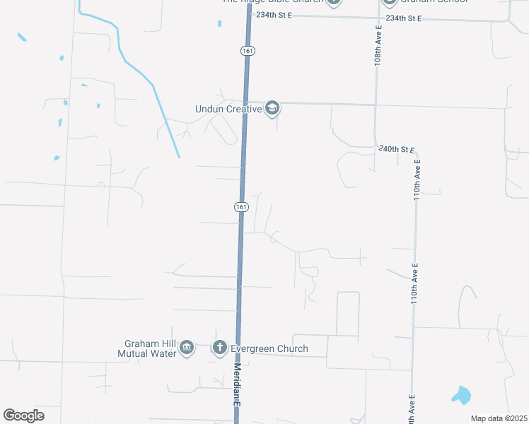 map of restaurants, bars, coffee shops, grocery stores, and more near 24310 102nd Avenue Court East in Graham