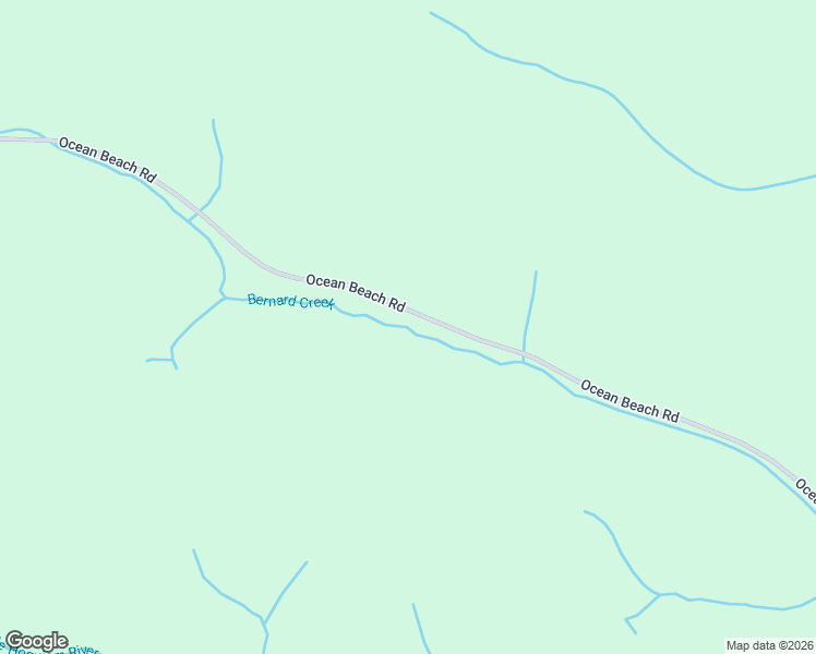 map of restaurants, bars, coffee shops, grocery stores, and more near 155 Ocean Beach Road in Hoquiam