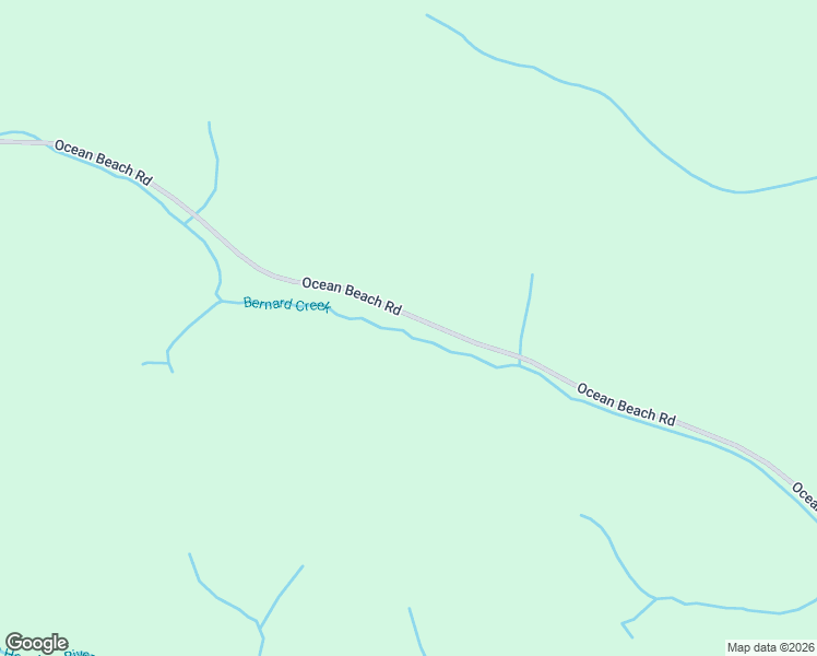 map of restaurants, bars, coffee shops, grocery stores, and more near 155 Ocean Beach Road in Hoquiam