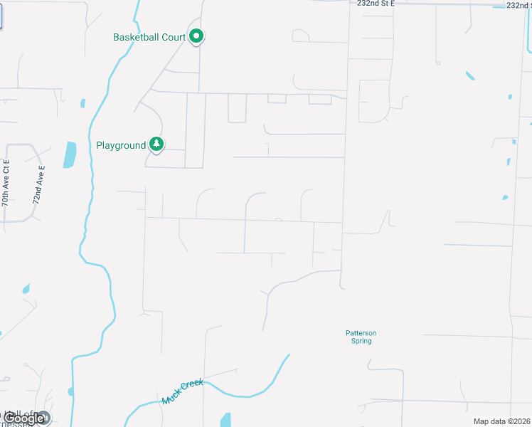 map of restaurants, bars, coffee shops, grocery stores, and more near 8116 242nd Street East in Graham