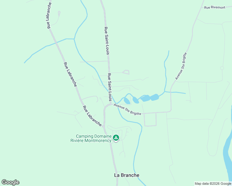 map of restaurants, bars, coffee shops, grocery stores, and more near 2 Rue Tessier in Sainte-Brigitte-de-Laval