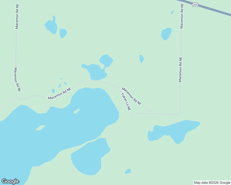 map of restaurants, bars, coffee shops, grocery stores, and more near 6107 Macemon Road Northeast in Remer