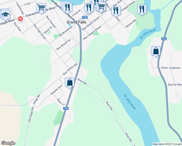West River Road, Grand Falls / GrandSault NB Walk Score
