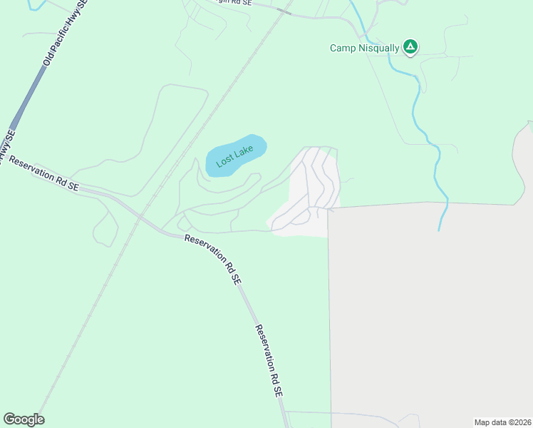 map of restaurants, bars, coffee shops, grocery stores, and more near 1624 Reservation Road Southeast in Olympia