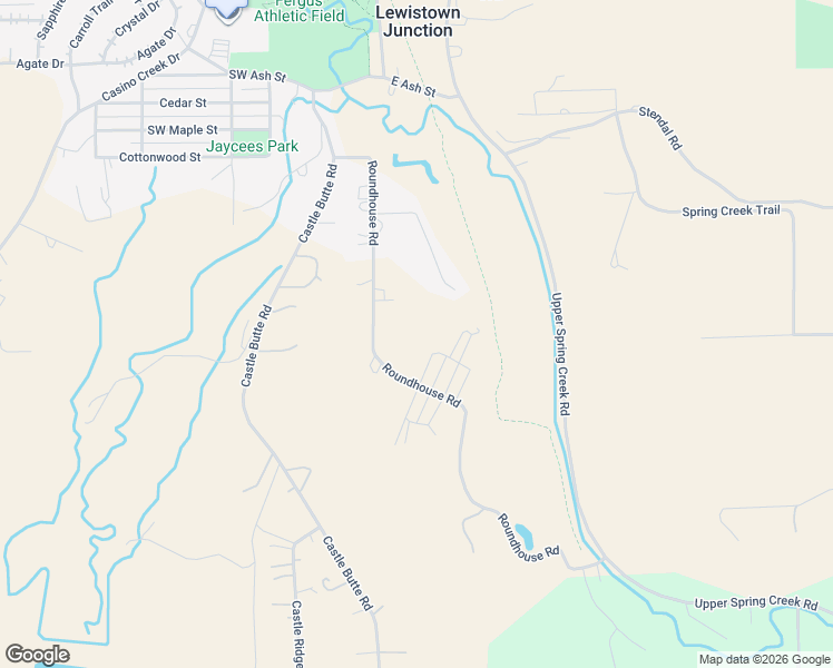 map of restaurants, bars, coffee shops, grocery stores, and more near 208 Southland Road in Lewistown