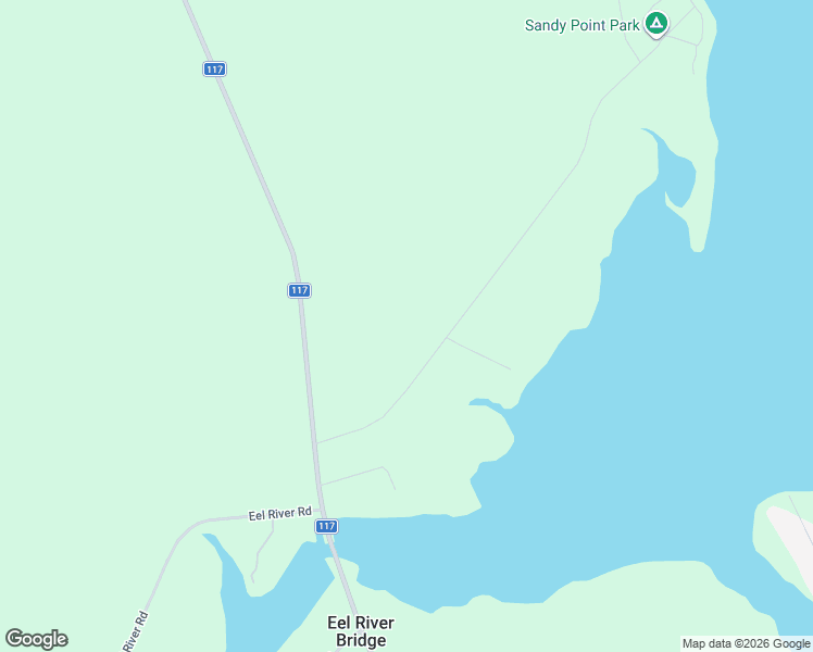 map of restaurants, bars, coffee shops, grocery stores, and more near 47 Pointe Au Sable Road in Baie-Sainte-Anne