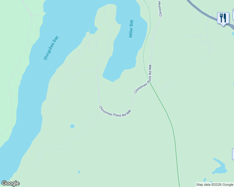 map of restaurants, bars, coffee shops, grocery stores, and more near 6701 Christmas Point Road Northwest in Walker