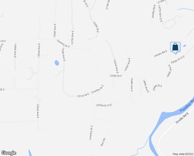 map of restaurants, bars, coffee shops, grocery stores, and more near 22820 Country Drive East in Graham
