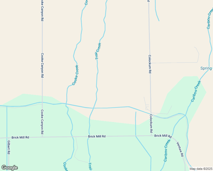 map of restaurants, bars, coffee shops, grocery stores, and more near Brick Mill Road in Ellensburg