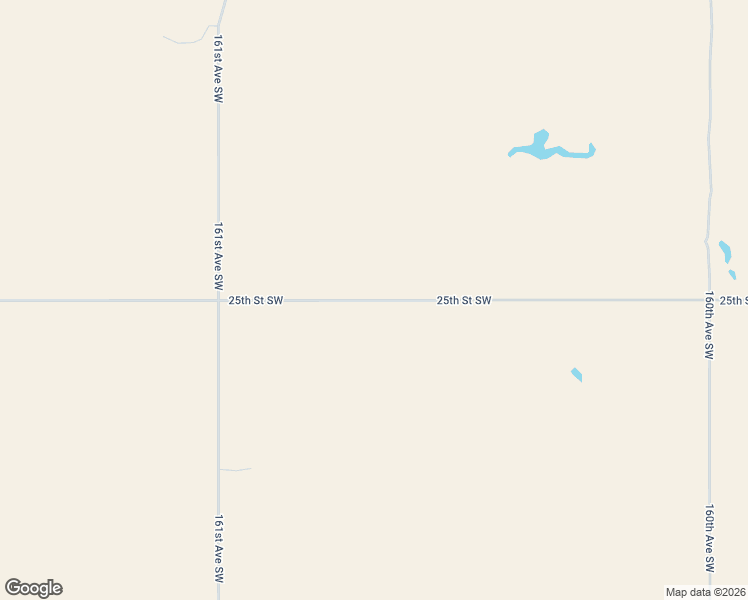 map of restaurants, bars, coffee shops, grocery stores, and more near 16368 25th Street Southwest in Beach