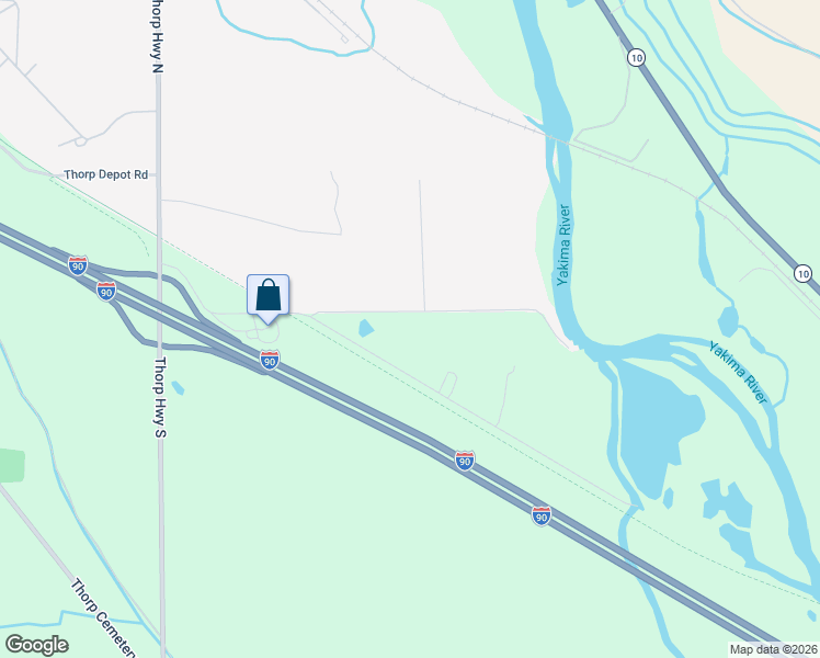 map of restaurants, bars, coffee shops, grocery stores, and more near 300 Wade Road in Thorp