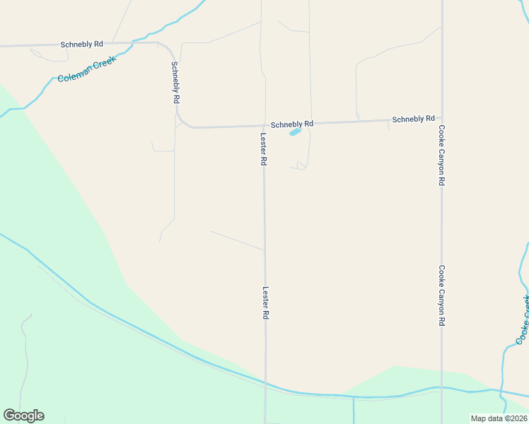 map of restaurants, bars, coffee shops, grocery stores, and more near 1205 Lester Road in Ellensburg