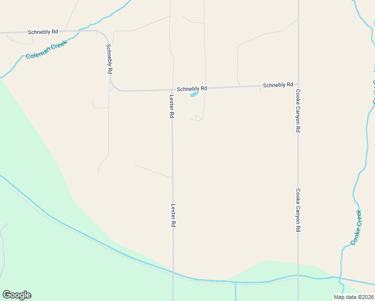 map of restaurants, bars, coffee shops, grocery stores, and more near 1205 Lester Road in Ellensburg