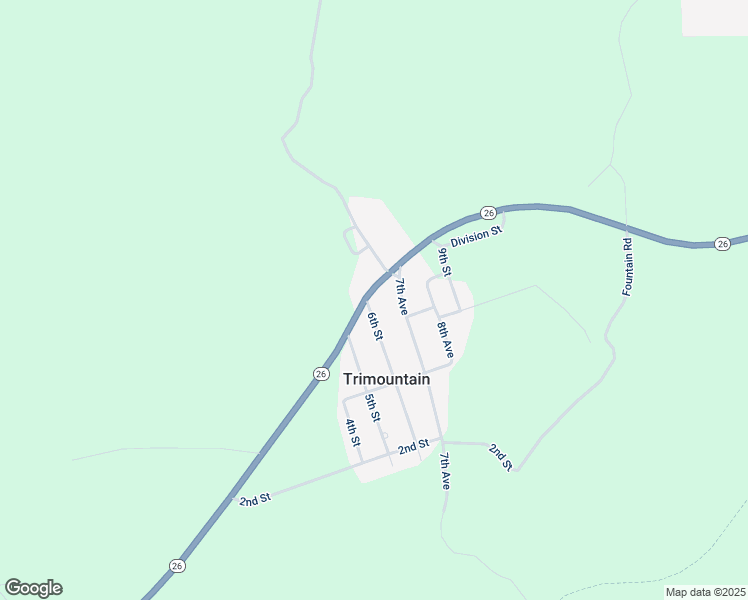 map of restaurants, bars, coffee shops, grocery stores, and more near Highway 26 in Atlantic Mine