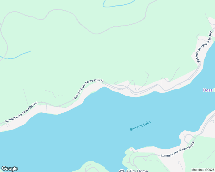 map of restaurants, bars, coffee shops, grocery stores, and more near 2109 Summit Lake Shore Road Northwest in Olympia