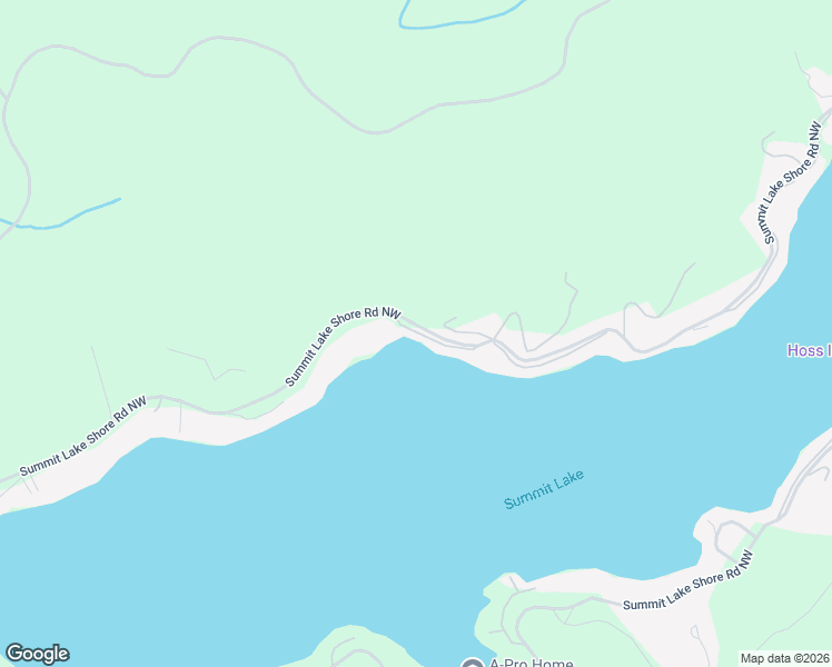 map of restaurants, bars, coffee shops, grocery stores, and more near 2109 Summit Lake Shore Road Northwest in Olympia