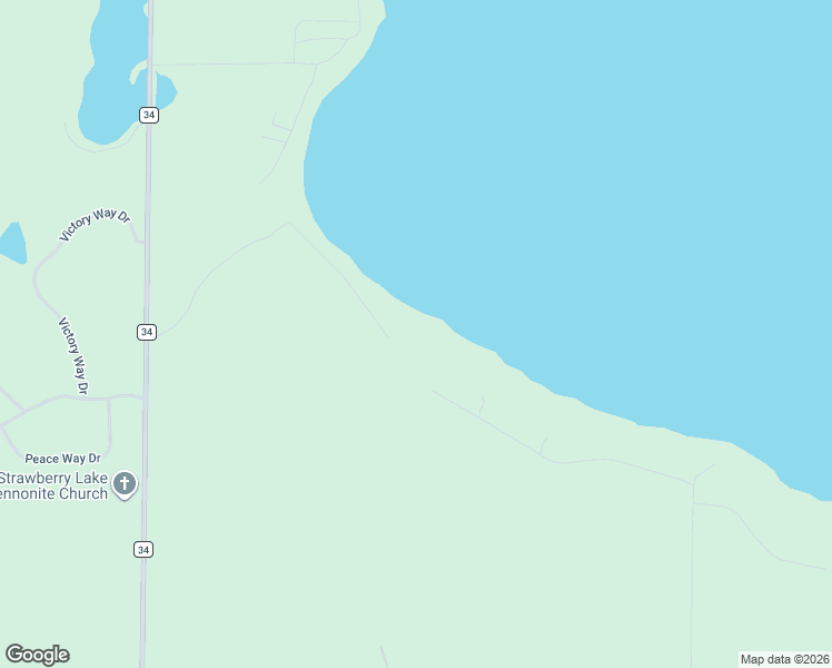 map of restaurants, bars, coffee shops, grocery stores, and more near 32408 Strawberry Court in Becker County
