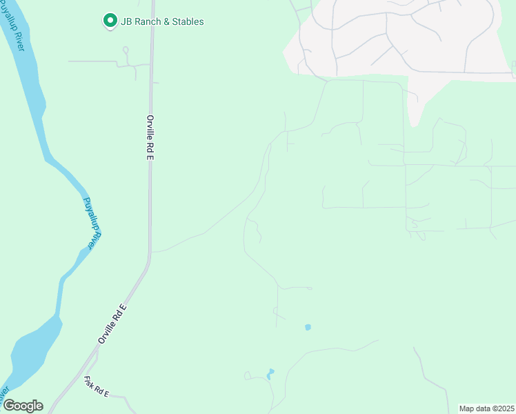 map of restaurants, bars, coffee shops, grocery stores, and more near 21309 186th Avenue East in Orting