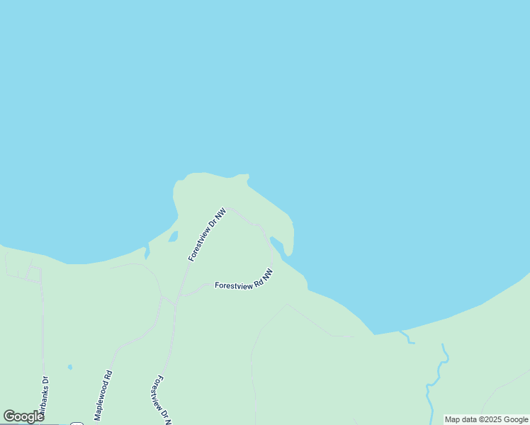 map of restaurants, bars, coffee shops, grocery stores, and more near 7159 Forestview Drive Northwest in Walker