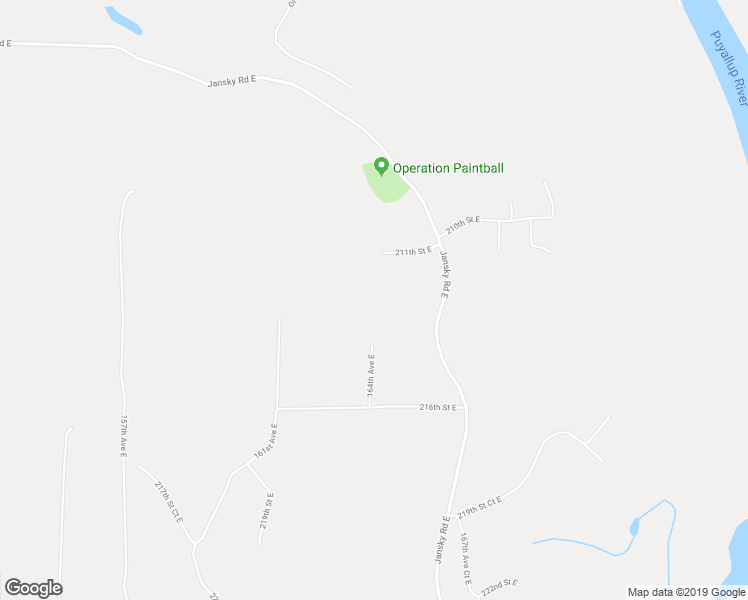 map of restaurants, bars, coffee shops, grocery stores, and more near 21302 164th Avenue East in Graham