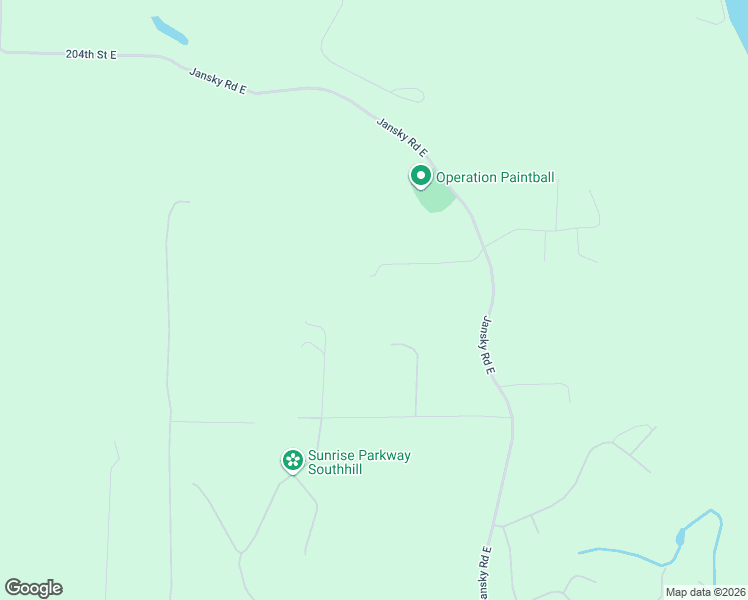 map of restaurants, bars, coffee shops, grocery stores, and more near 21302 164th Avenue East in Graham