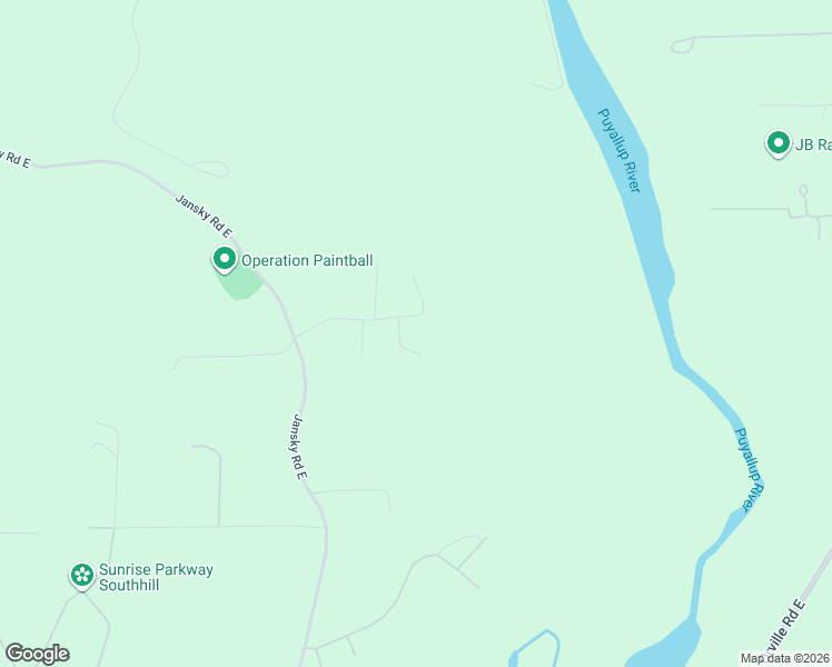 map of restaurants, bars, coffee shops, grocery stores, and more near 16800-16814 210th Street East in Graham