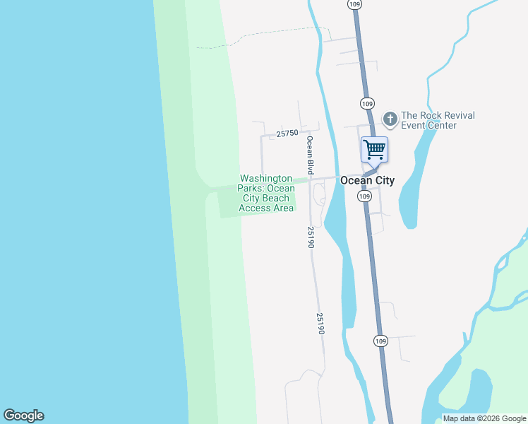 map of restaurants, bars, coffee shops, grocery stores, and more near 37 2nd Avenue in Ocean Shores