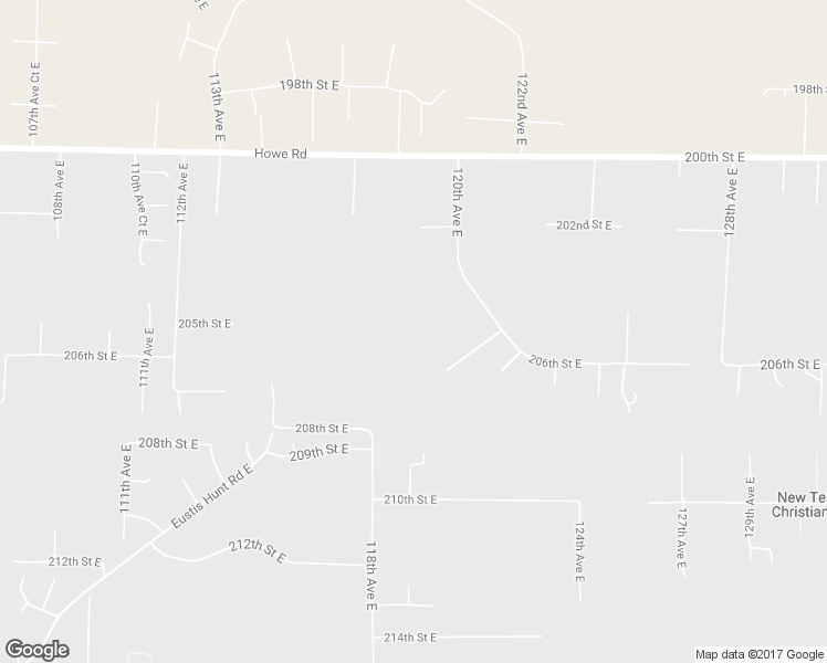 map of restaurants, bars, coffee shops, grocery stores, and more near 12019 205th St E in Graham