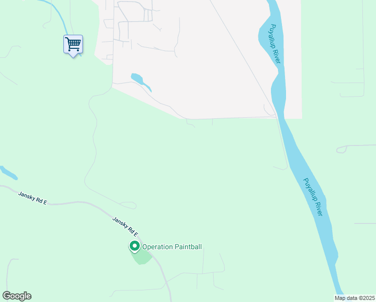 map of restaurants, bars, coffee shops, grocery stores, and more near 16814 Albert Bell Road East in Orting